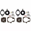 2PCS for Johnson Evinrude 40 45 48 HP Carburetor Carb Rebuild Repair Kit W Float