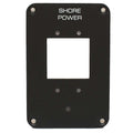 Boat Blank Panel S2-325942-0 - Shore Power 3 X 4 1/2 Inch Aluminum
