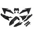 UFO Complete Plastic Kit for KTM EXC 300/XC W300 2024-2025 Black
