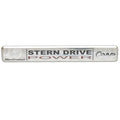 Mercury Boat Raised Emblem Decal - MerCruiser Stern Drive Sticker