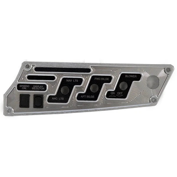 MasterCraft Boat Blank Switch Panel 505620 - X-1 Silver 2008 (STBD)