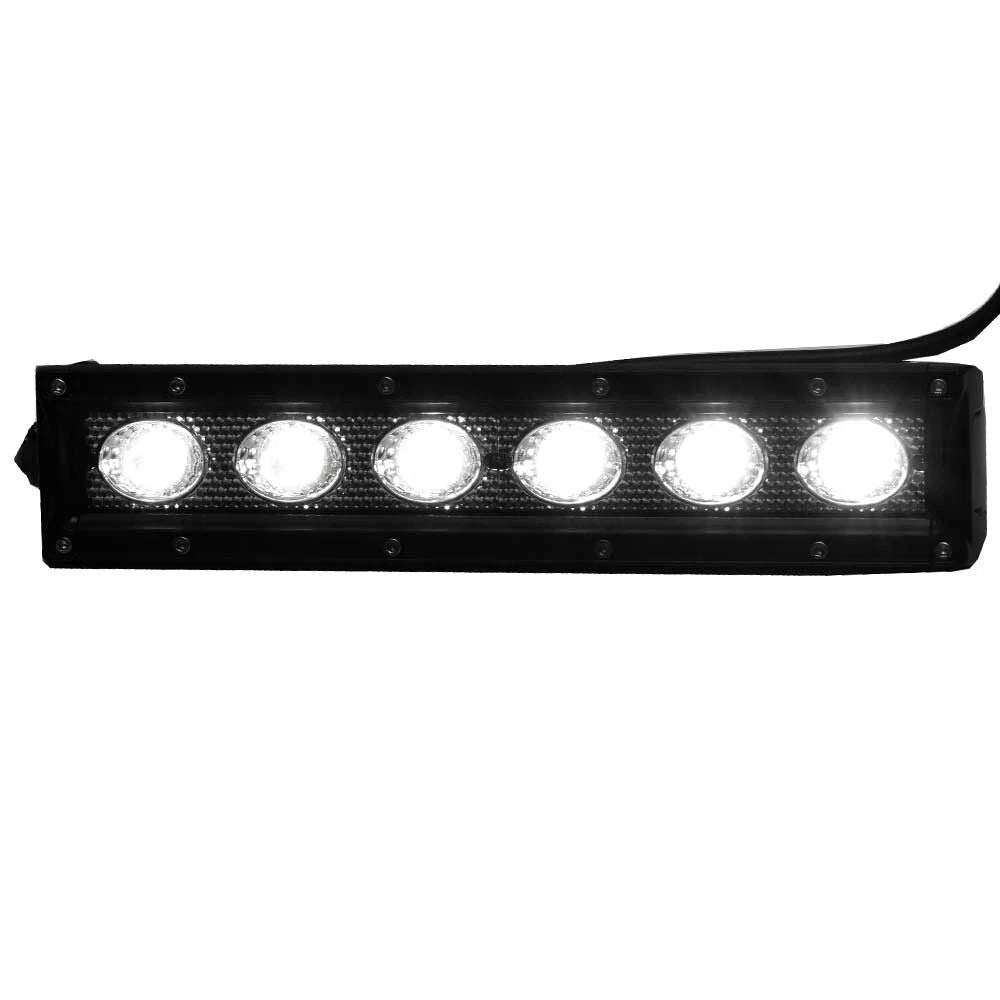 Moonshinexxx Boat LED Light Bar - 10 Inch White 12 Volt