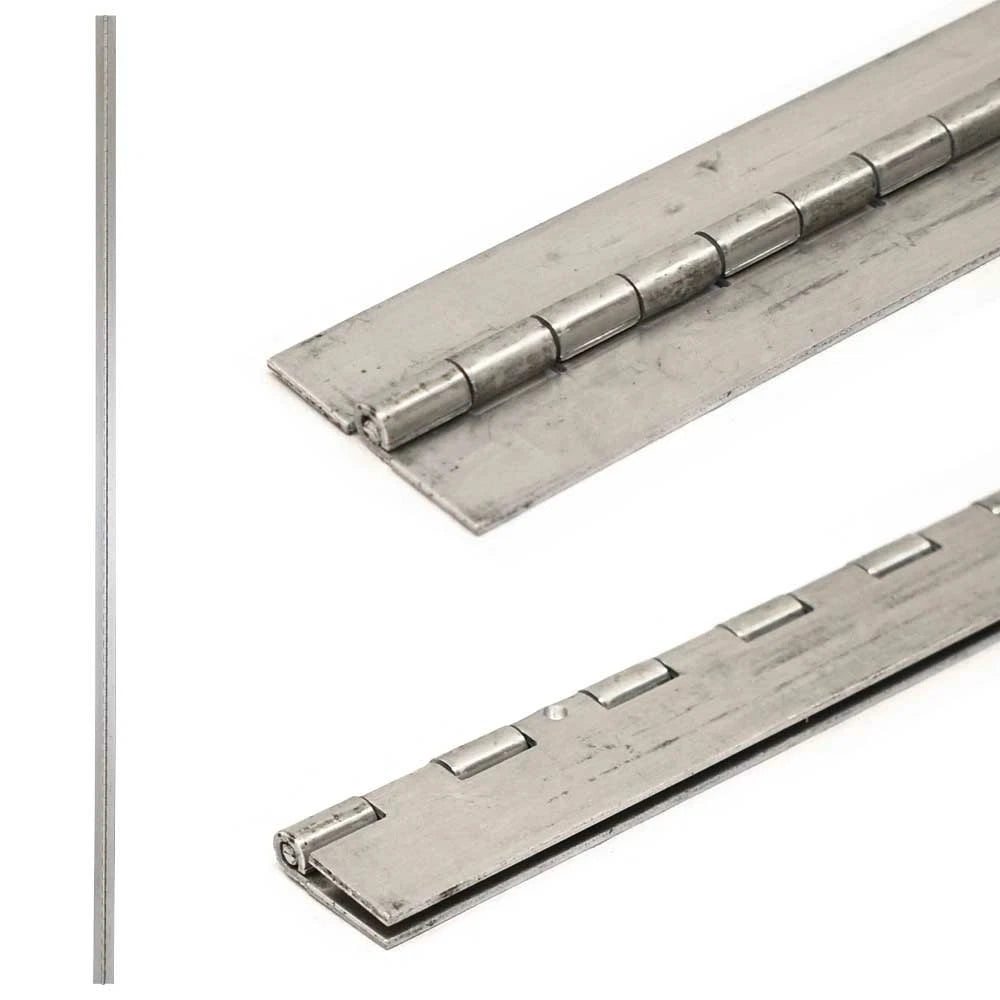 Tracker Boat Piano Hinge 81908 - 72 X 2 Inch 16 Gauge Aluminum