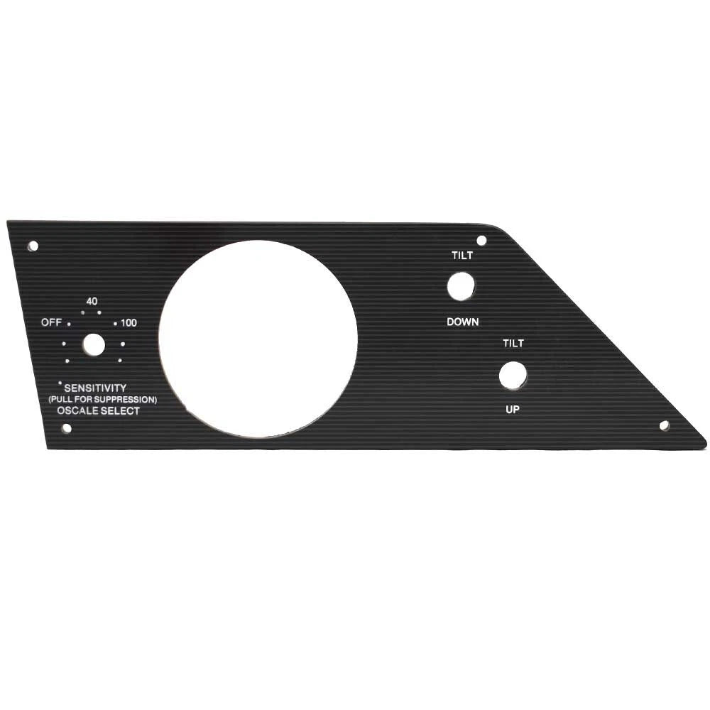 Bass CAT Boat Blank Instrument Panel - 11 3/8 X 4 Inch Striped