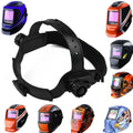 Welding Mask Headband Adjustable Helmet Protective Gear Kit for Solar Auto Dark