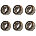 6 Pack: Round Bore Heavy Disc Bearing Fits John Deere Replaces AA28184
