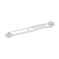 John Deere LOWER PULL ARM Fits CAT I AT56648 401C,401B,302A,302,301A