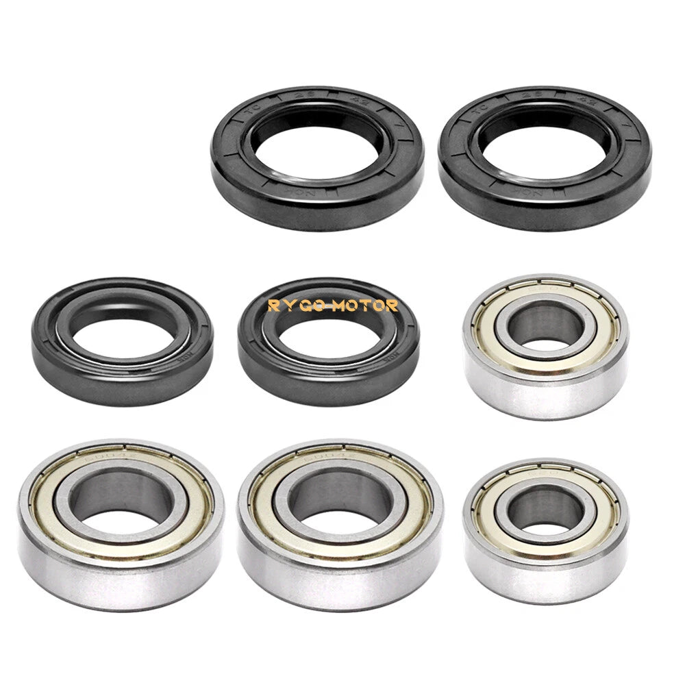 Front Wheel Bearings & Seals Kit for Yamaha Banshee 350 YFZ350 YFZ 350 1988-2006