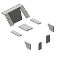 R6238 Cab Foam Kit - Brown Fits IH - Fits FARMALL