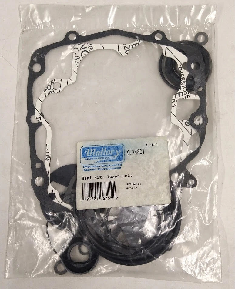 Mallory Marine 9-74801, Lower Unit Seal Kit, OEM