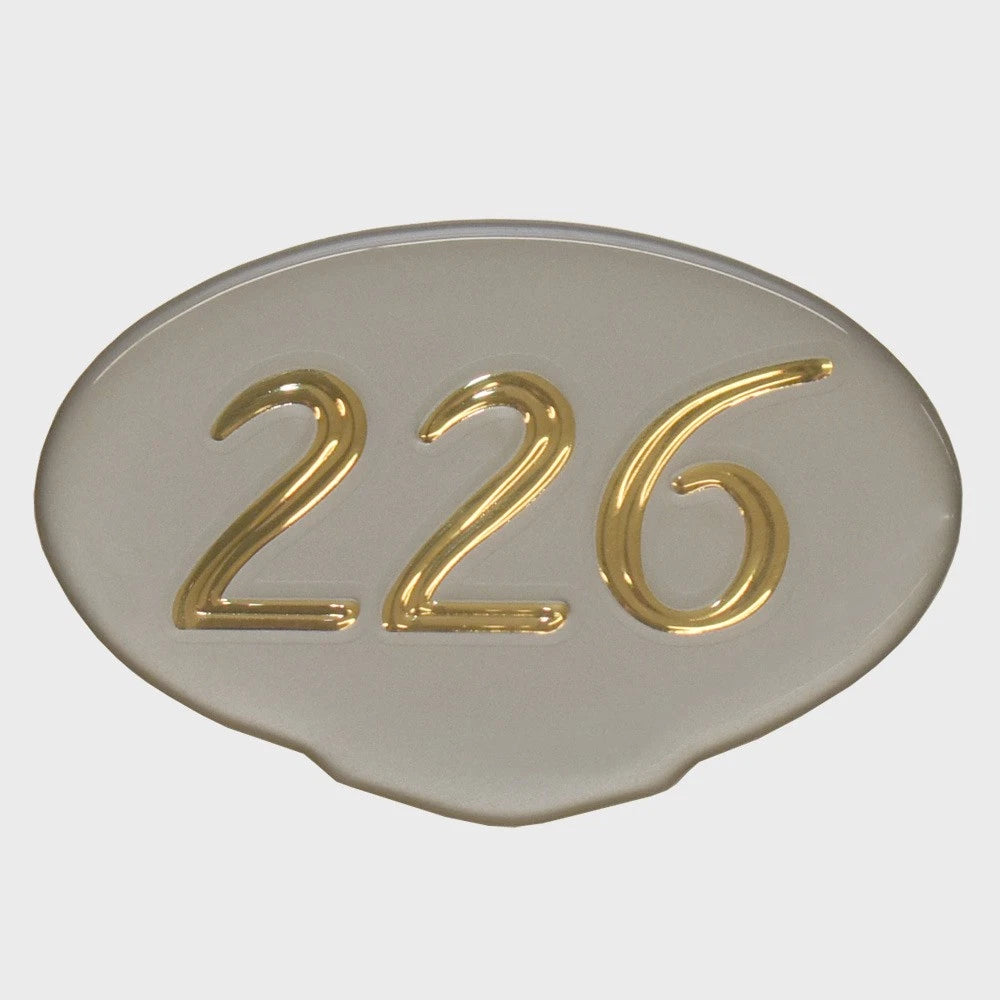Cobalt Boat Raised Emblem Decal - 226 Sticker Silver Gold