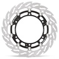 MotoMaster Flame Left Floating Front Brake Disc for KTM 390 ADV SW 2023-2024