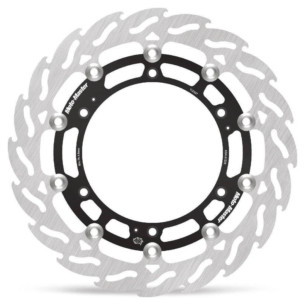 MotoMaster Flame Left Floating Front Brake Disc for KTM 390 ADV SW 2023-2024