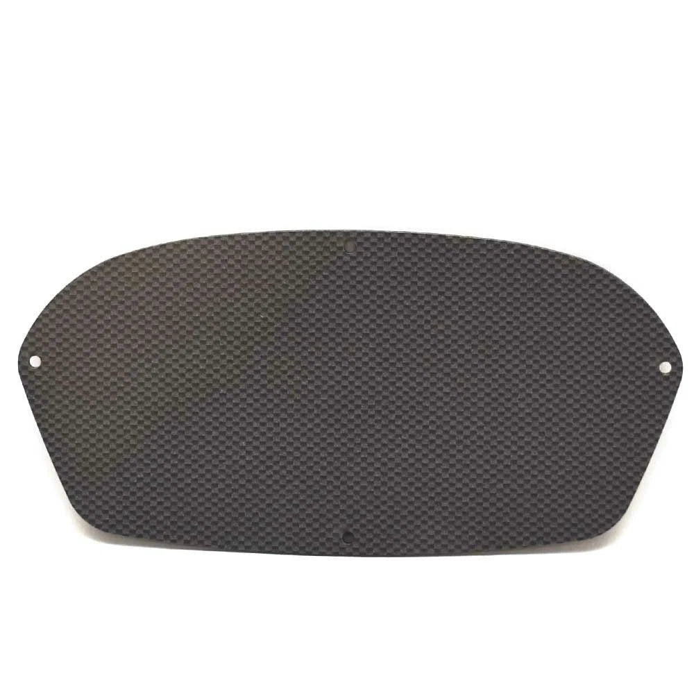 Lund Boat Blank Dash Panel 2136483 - Gray Carbon Fiber 9 3/8 X 4 5/8 Inch