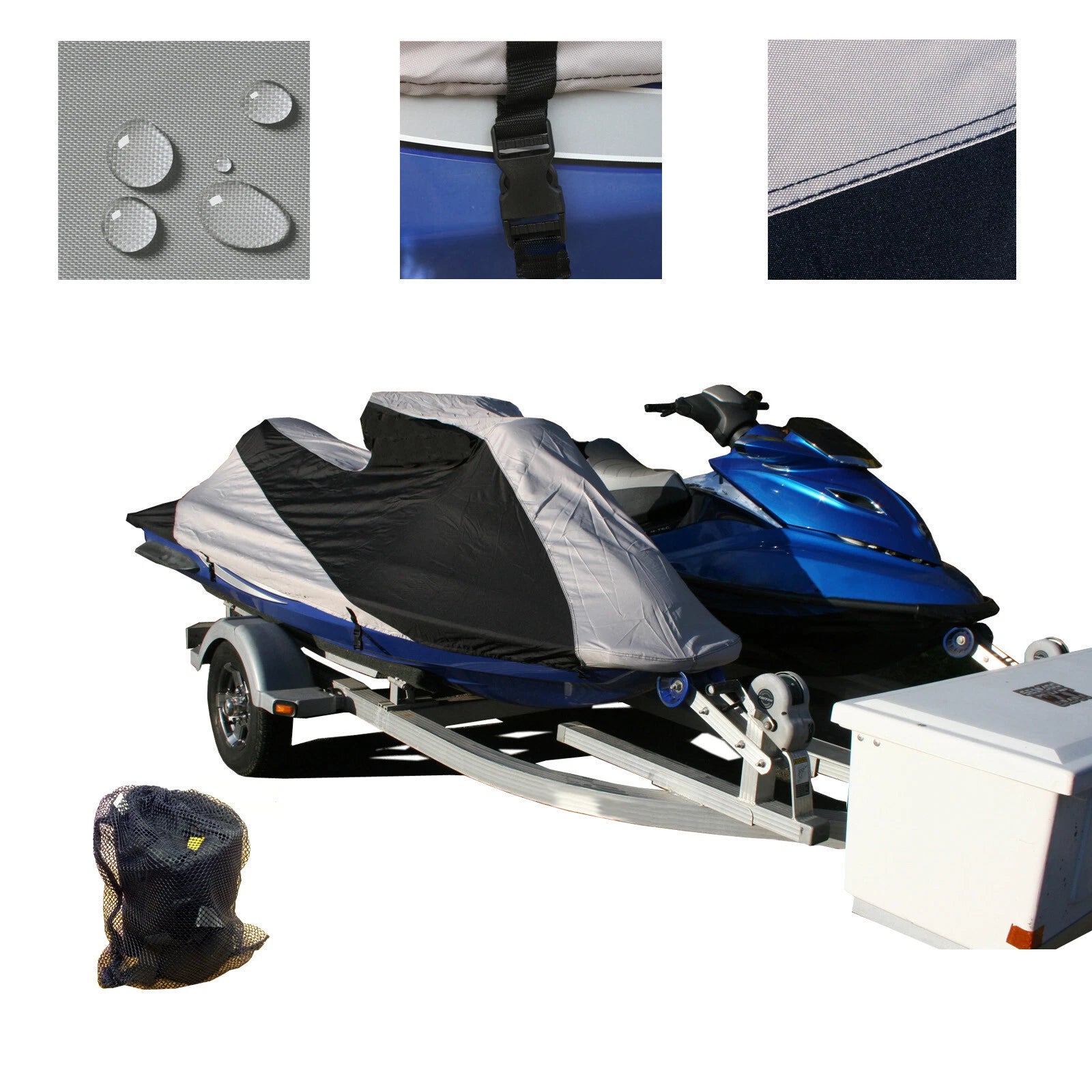 Yamaha Jet Ski WaveRunner VX Custom Fit Trailerable JetSki PWC Cover 2015 -2023