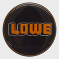 Lowe Boat Domed Steering Wheel Decal 2352085 - Black - Orange Sticker