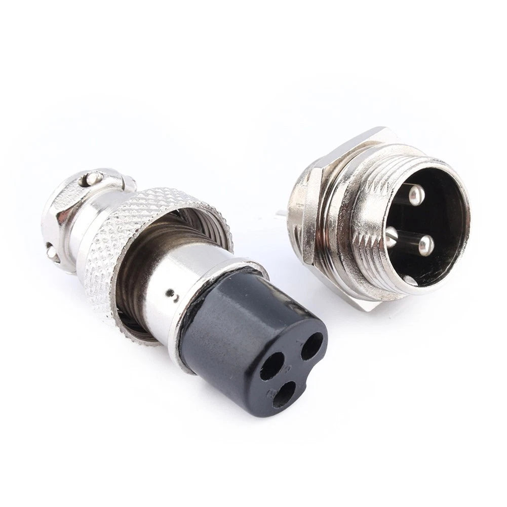 Aviation Connector Metal Socket Zinc Alloy Construction Screw-type Locking