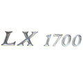 Larson Boat Model Decal 8624-3273 - LX 1700 Silver Black Foam Vinyl