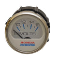 Faria Boat Volt Gauge VPC602B - Honda Chesapeake White SS 2 Inch