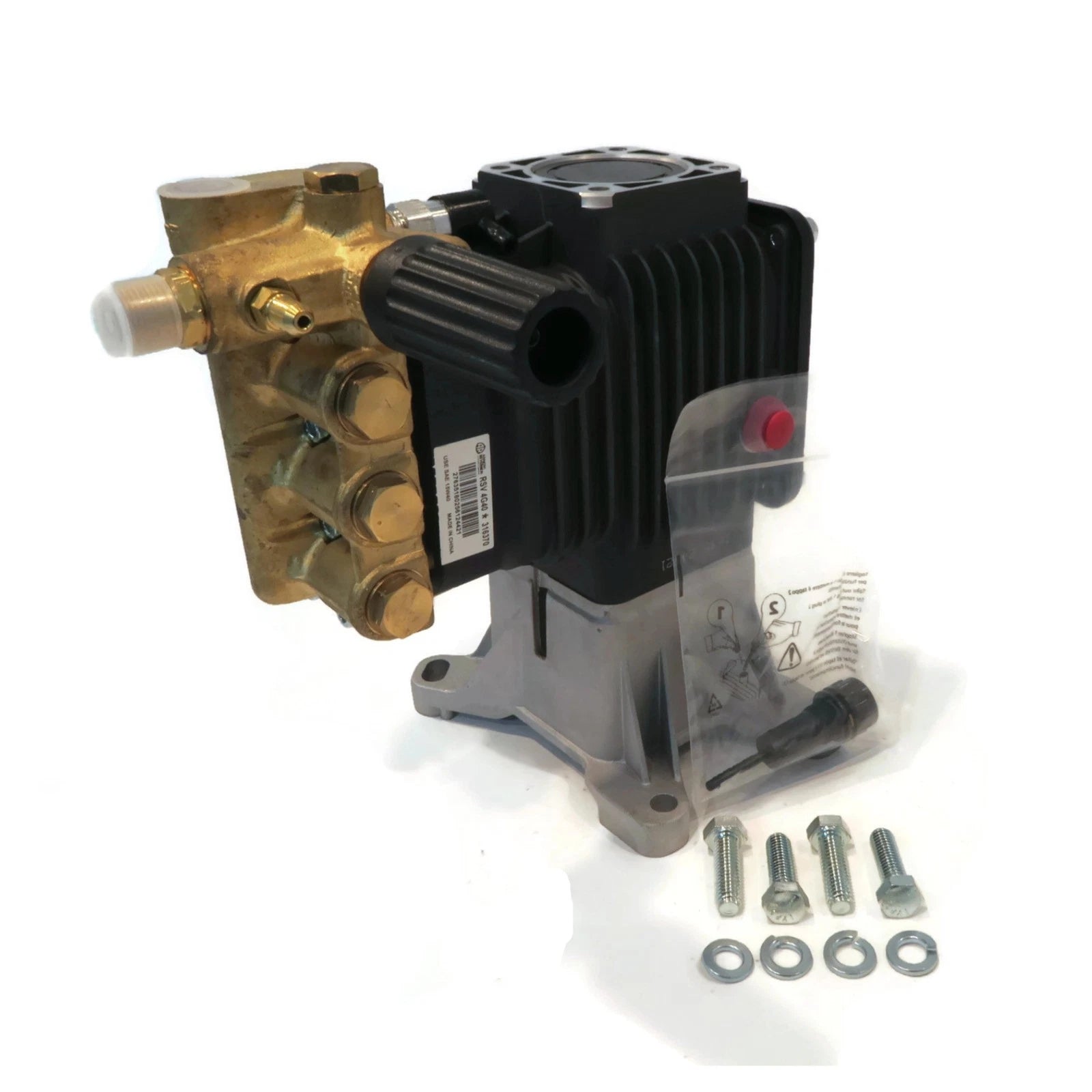 OEM AR 1" Horizontal Shaft 4000 PSI PRESSURE WASHER PUMP for Kodiak KC4040GHD