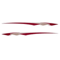 Rinker Boat Graphic Decals 218197 - 182 Model Red Stickers (set of 2)