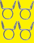 4x Motorcycle Fuel Petrol Line Hose Pipe Clips Clamps Wire 9mm