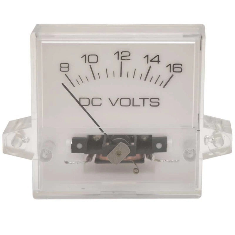 Prime Instruments Boat Voltage Meter Gauge 445-VDC-16BM - 8-16V DC