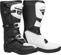 Fly Racing Maverik LT Offroad Motorcycle Boots US 11 Black & White
