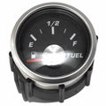 Faria Boat Fuel Gauge GBC015B - Lund 2 1/8 Inch Black Silver