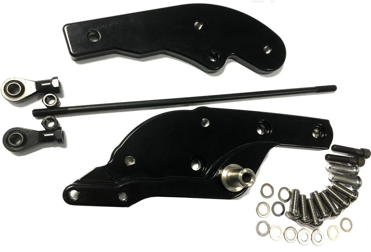 HardDrive Forward Control Extension Kit for Harley Softail 2018-2019 Black