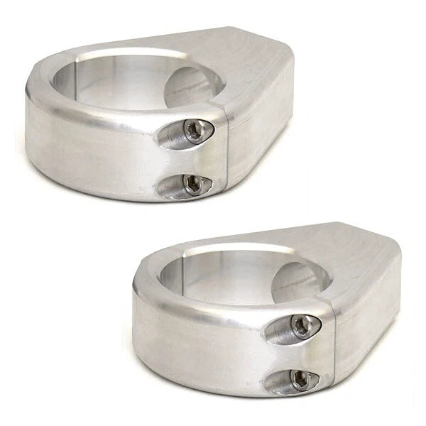 Ski Centurion Boat Wakeboard Tower Clamps - 2 1/4 Inch Aluminum (pair)