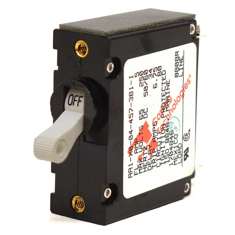 Carling Boat Curcuit Breaker Switch AA1-X0-04-457- 3B1-I - 5 Amp Marine