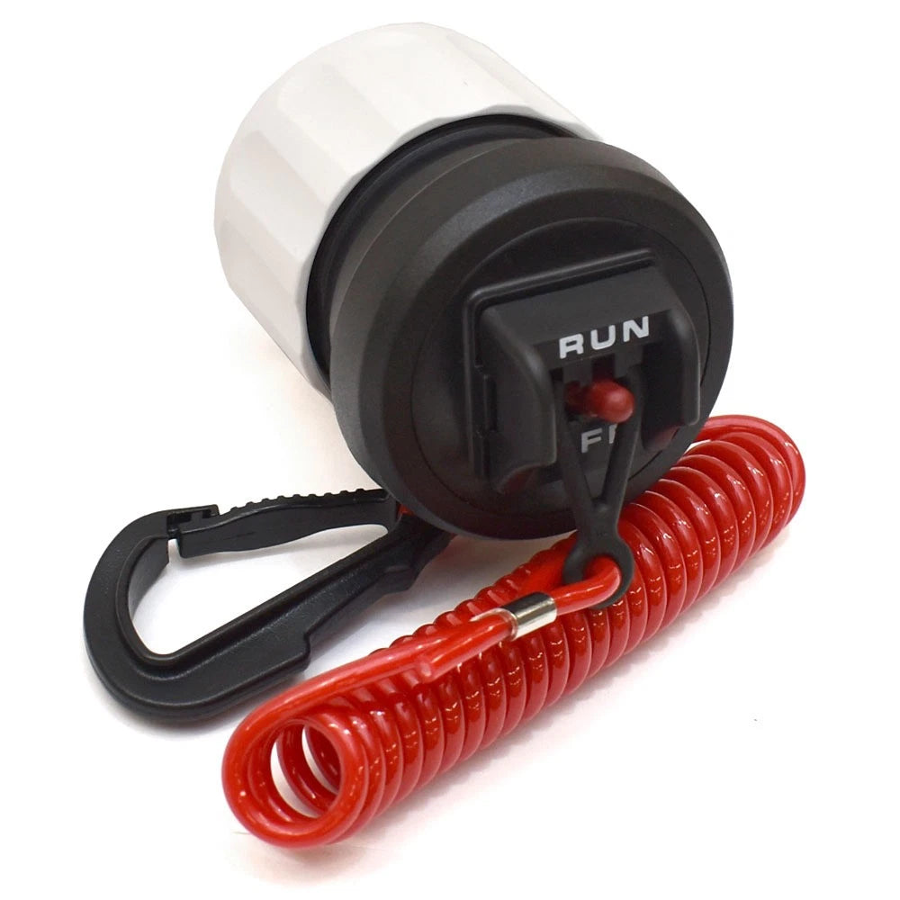 Mercury Boat Emergency Stop Lanyard Kit 87-19674A06 - 2 Inch Black