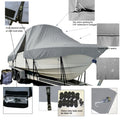 Larson 290 Cabrio Express Cabin Cruiser with Radar Arch Boat Storage Cover Tough