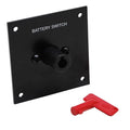 Mercury Boat Battery Kill Switch Panel 8M3002842 - 4 X 4 Inch Aluminum