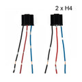 10 Grams Socket for 2 X 3 Pin Accessories Connector H4 Headlight Replacement
