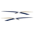 Rinker Boat Graphic Decal VS811801-05-B - Captiva Festiva Blue (set)