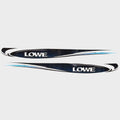 Lowe Boat Hull Decal Set 2098162 - 90 1/2 X 8 Inch Blue Black Gray