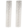 Bombardier Boat Hinges 204072601 - 8 Inch Chrome Plated Brass (pair)