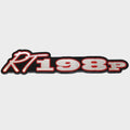 Ranger RT198P Boat Raised Emblem Decal 337829 - Red Model Sticker