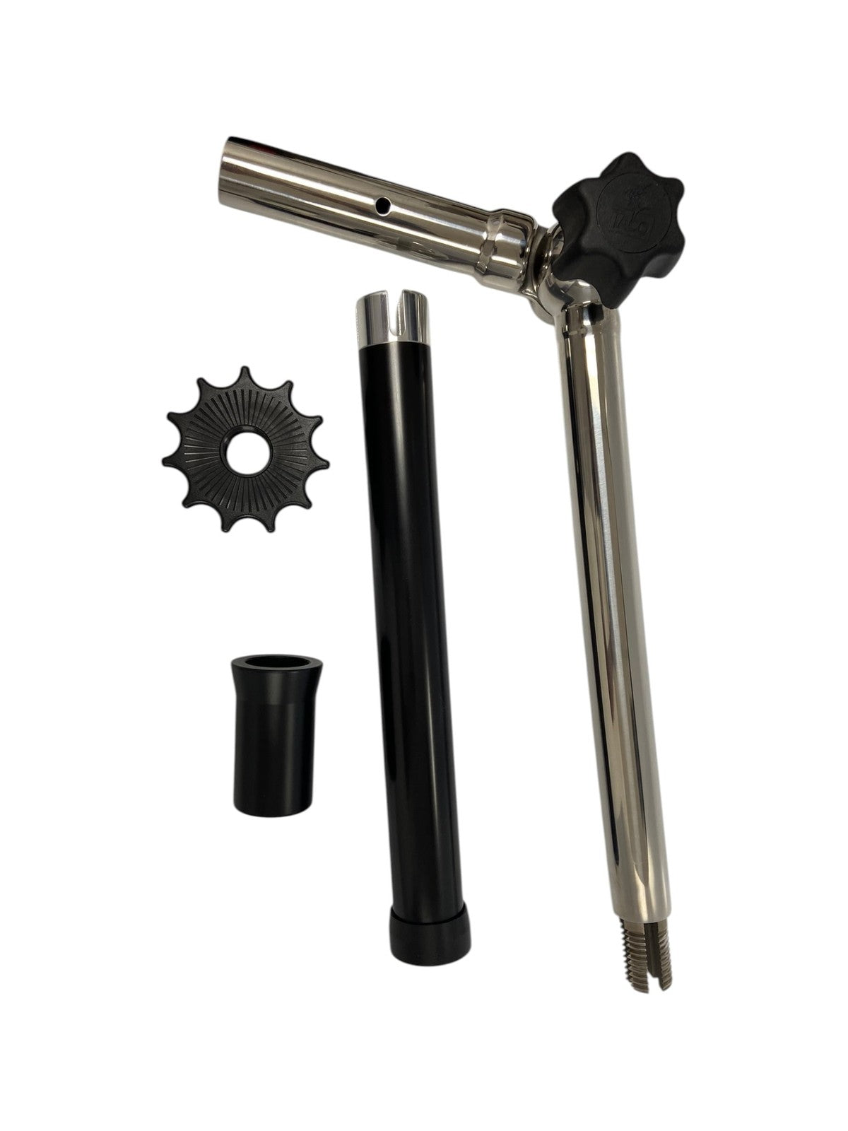 Taco Marine T10-3000-6 Adjustable Rod Holder Mount and Gunnel Adapter Shadefin
