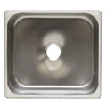Scandvik Boat Rectangular Sink 10654 - 6 Inch Depth Satin Stainless