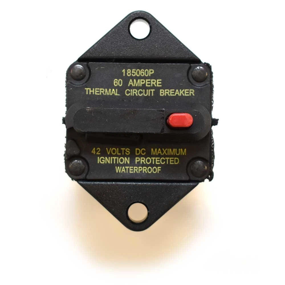 Bussman Boat High Amp Breaker CB185-60 - 60 Amp 48V DC Manual