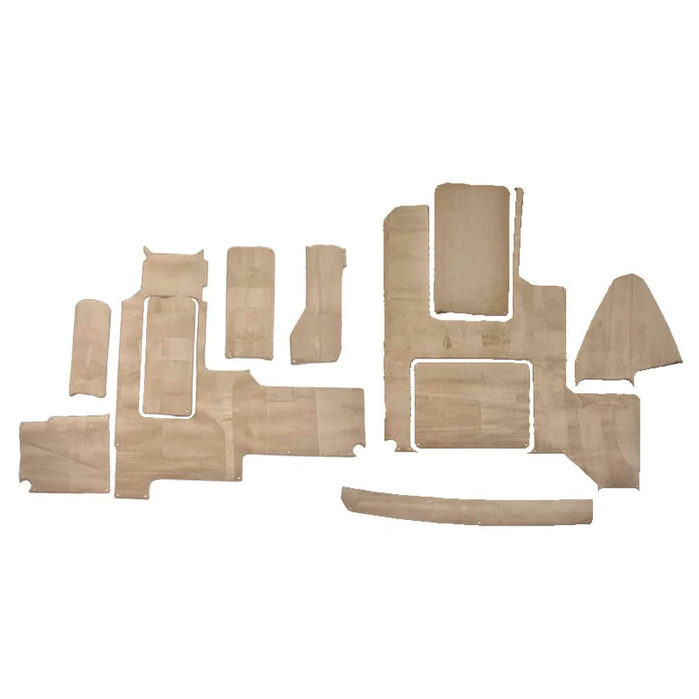 Cobalt Boat Snap-In Carpet Mats 407448 - Beige Syntec (kit)