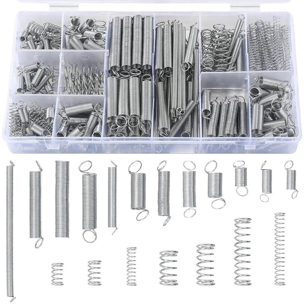 200PCS Spring Kit Is Suitable for Various Repairs and Maintenance of Tools