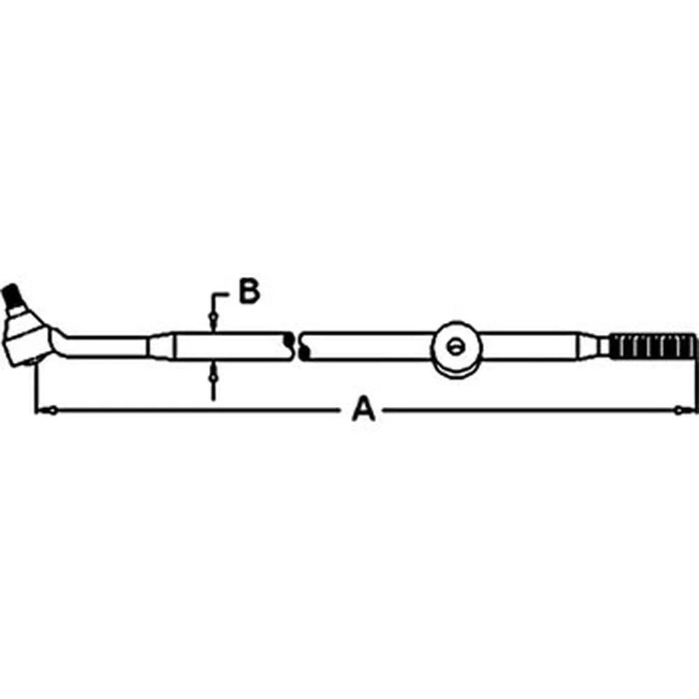 Drag Link 312870 Fits Ford Holland 2000 2031 2120 2131 4000 4031