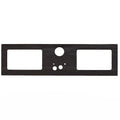 Sea Ray Boat Panel Blank - 44 1/4 X 12 1/2 Inch Black Plastic