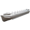 Pontoon Boat Log Tube Float - 22 FT X 25 Inch with Strakes