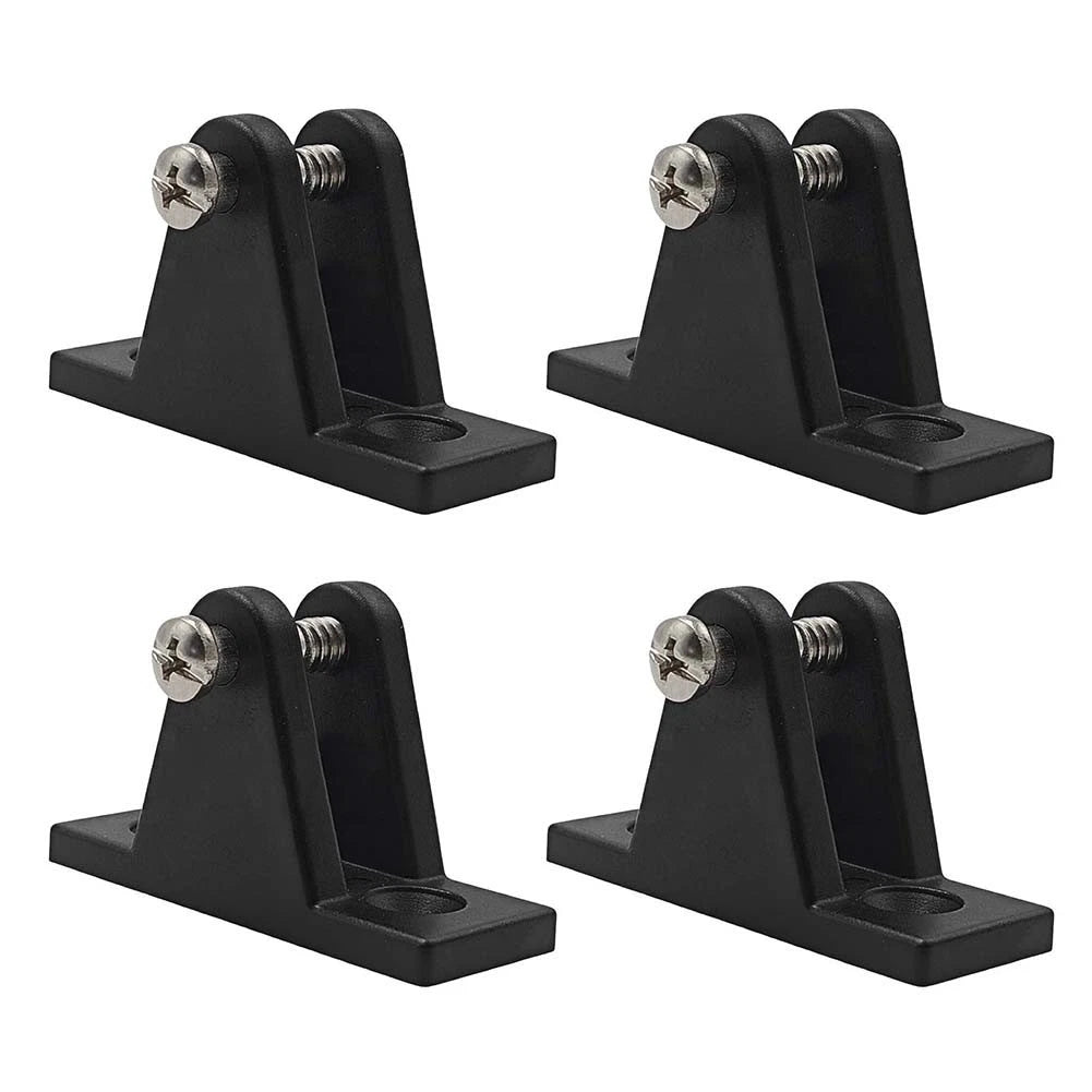Boat and Yacht Deck Hinges 4pcs Nylon Plastic for Bimini Top Replacement