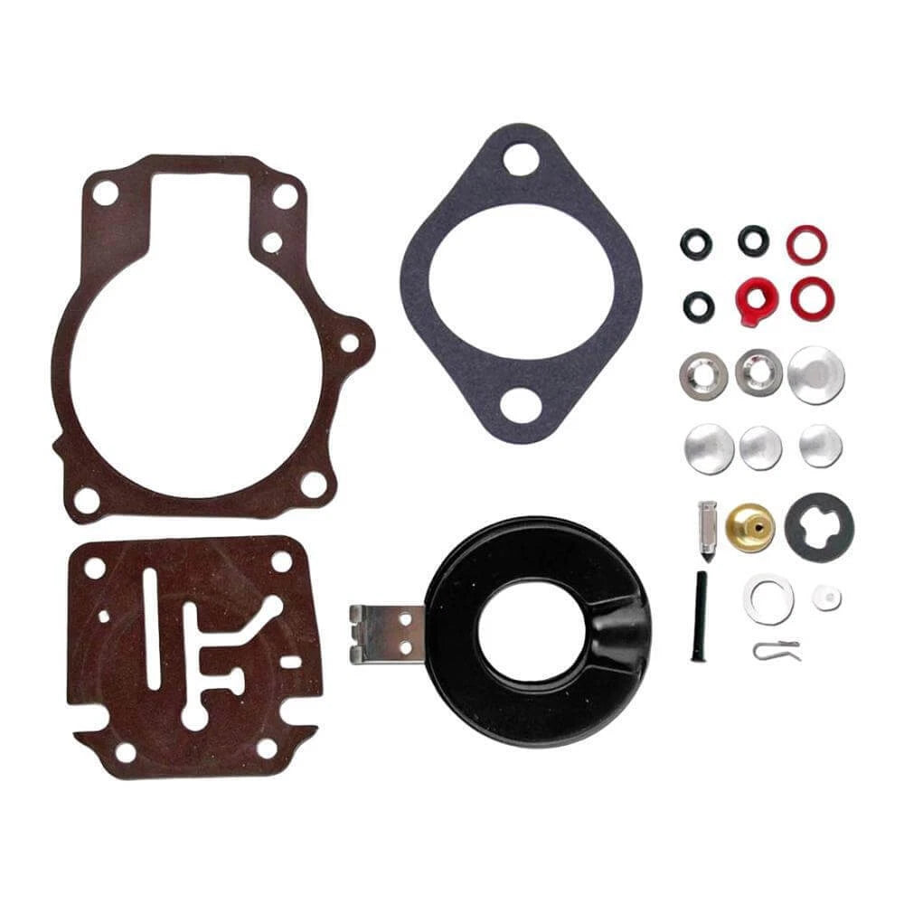 Carburetor Carb Rebuild Repair Kit W Float for Johnson Evinrude 65 70 75 HP